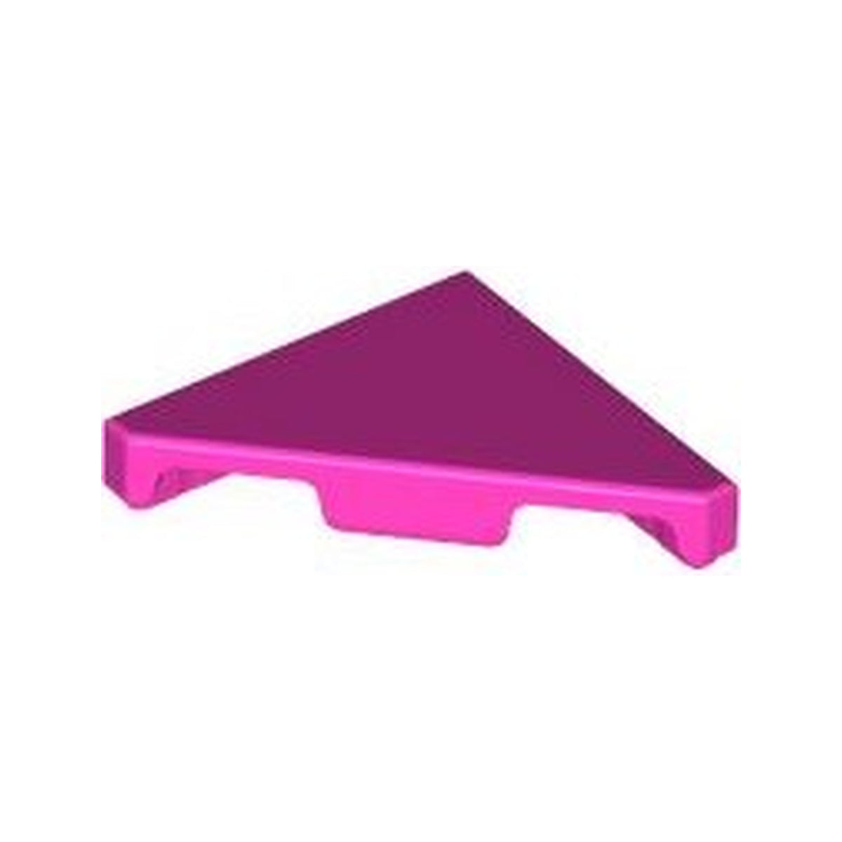 LEGO® Tile, Modified 2 x 2 Wedge Triangular 35787 dunkelrosa