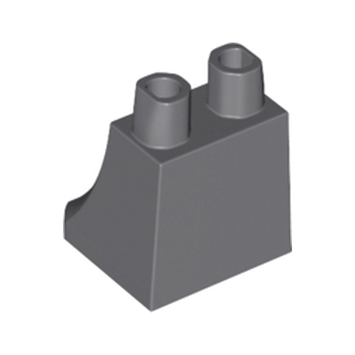 LEGO® Lower Body, Skirt 36036 dunkelgrau