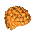 LEGO® Minifigure, Hair Coiled and Short 36060 orange