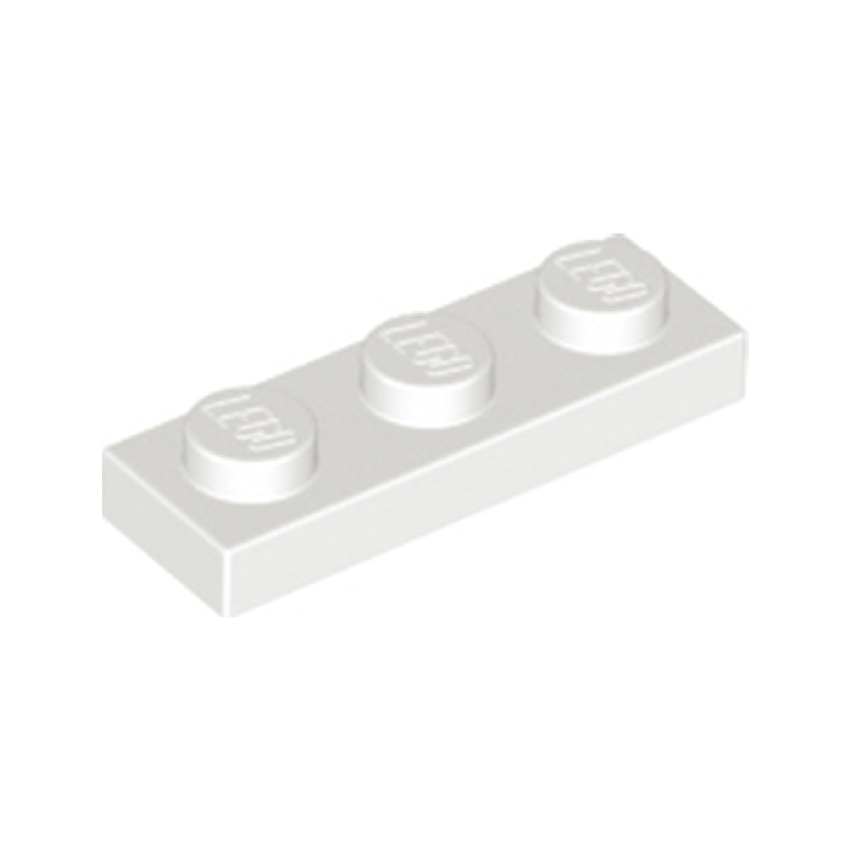 LEGO® Plate 1 x 3 3623 weiss