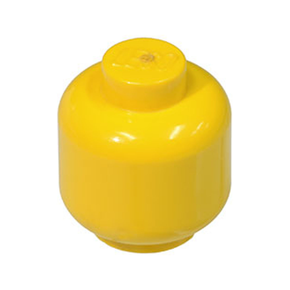 LEGO® Minifigure, Head (Plain) - Solid Stud 3626a gelb