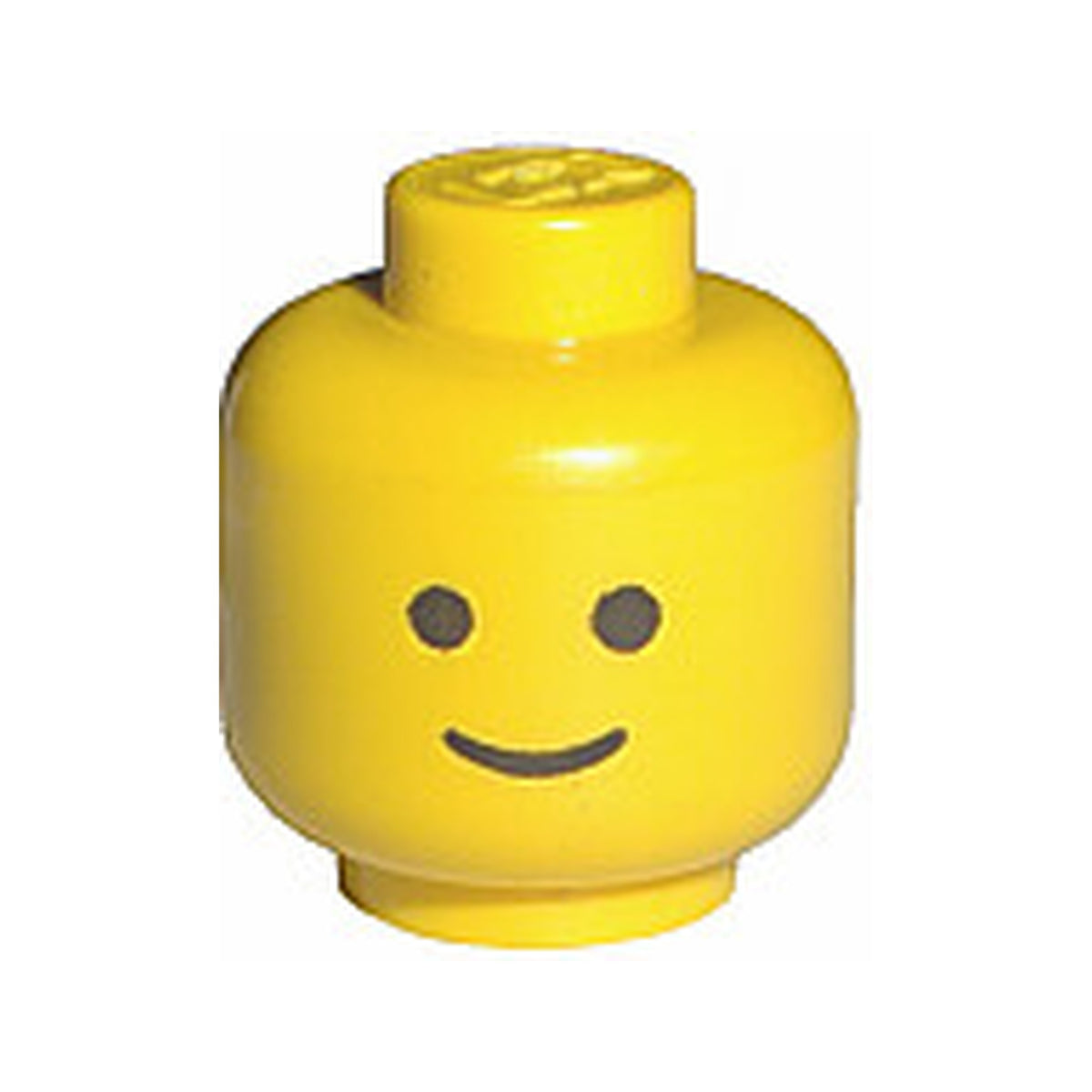 LEGO® Minifigure, Head Standard Grin Pattern - Solid Stud 3626ap01 gelb
