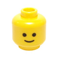 LEGO® Minifigure, Head Standard Grin Pattern 3626p01 gelb