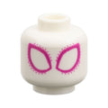 LEGO® Minifigure, Head Alien Large Magenta Eyes and Dots Pattern 3626pb3946 weiss