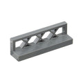 LEGO® Fence 1 x 4 x 1 Lattice 3633 dunkelgrau