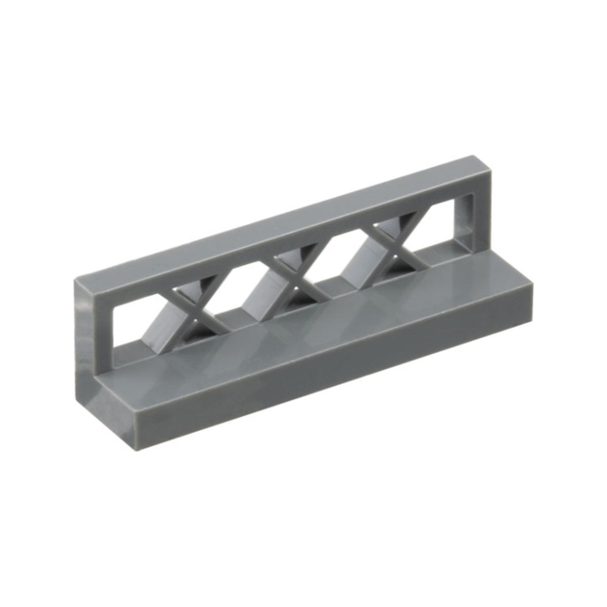 LEGO® Fence 1 x 4 x 1 Lattice 3633 dunkelgrau