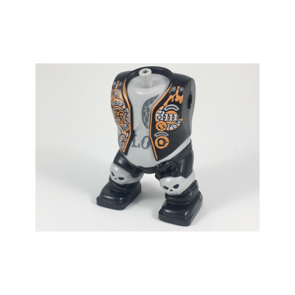 LEGO® Body Giant, Killow Pattern, 3 Pin Holes in Back 36434c01pb01 schwarz