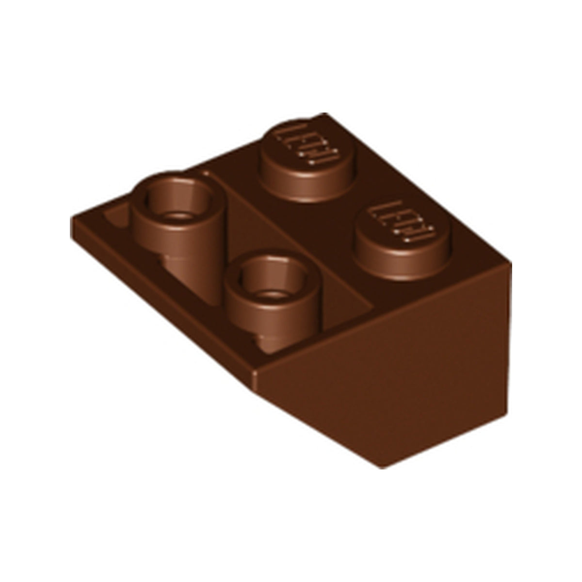 LEGO® Slope, Inverted 45 2 x 2 with Flat Bottom Pin 3660 braun