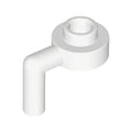 LEGO® Plate, Round 1 x 1 Open Stud with Bar Arm Down 3661 weiss
