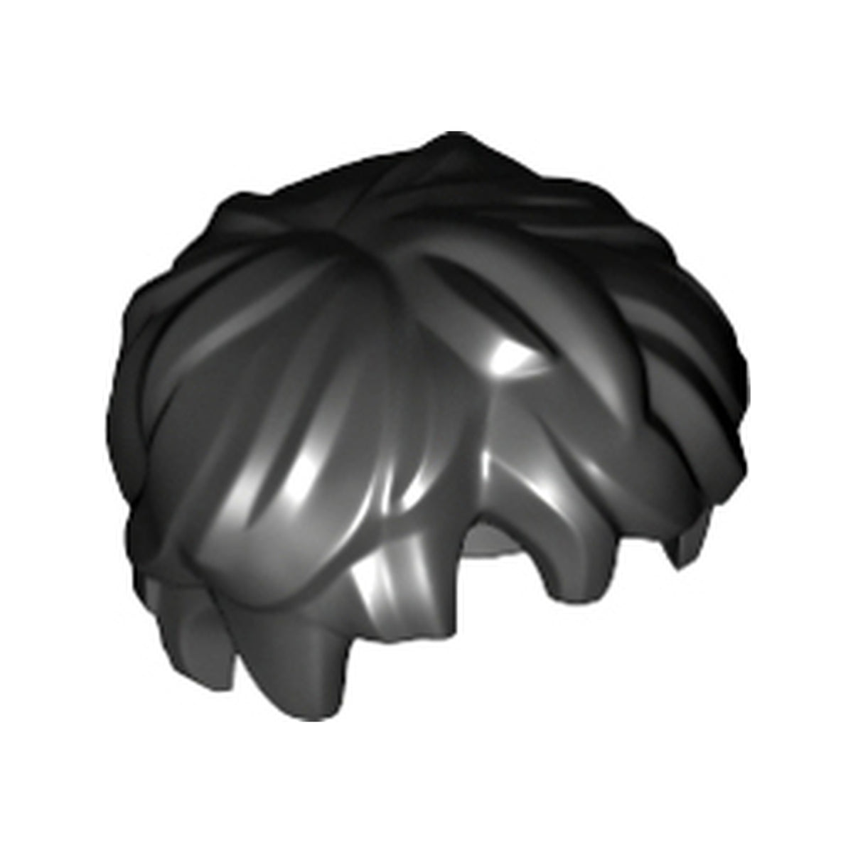 LEGO® Minifigure, Hair Thick and Messy 36762 schwarz