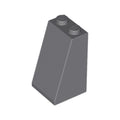 LEGO® Slope 75 2 x 2 x 3 - Solid Studs 3684c dunkelgrau
