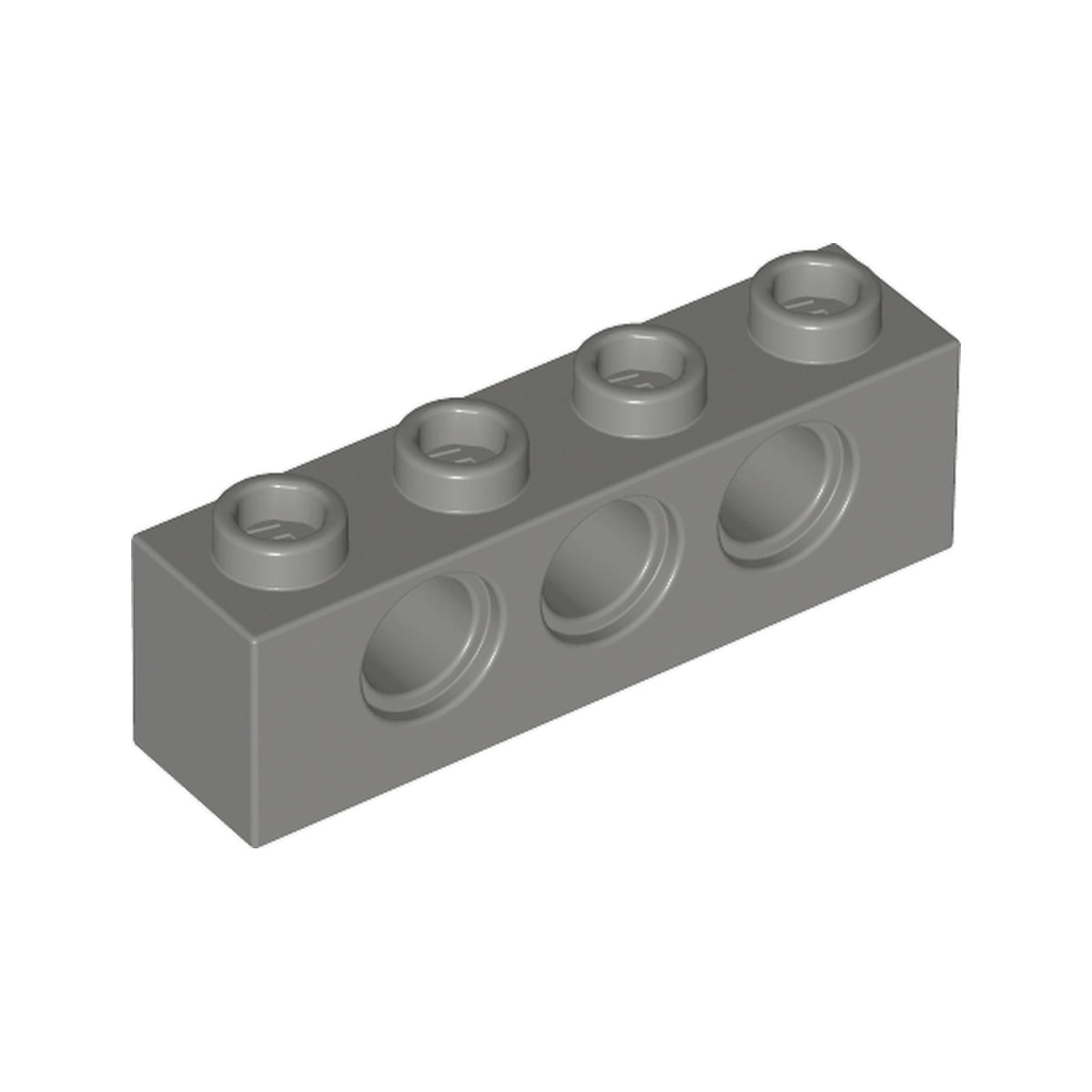 LEGO® Technic, Brick 1 x 4 with Holes 3701 dunkelgrau