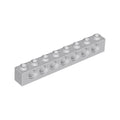 LEGO® Technic, Brick 1 x 8 with Holes 3702 hellgrau