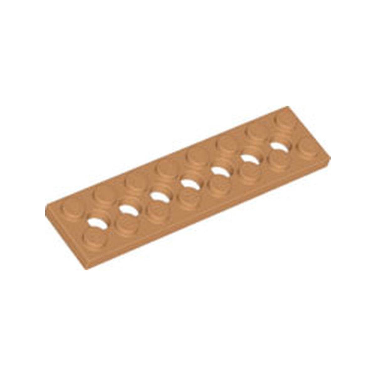 LEGO® Technic, Plate 2 x 8 with 7 Holes 3738 mittelnougat
