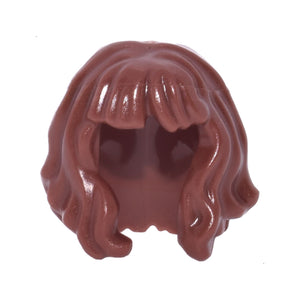 LEGO® Minifigure, Hair Mid-Length and Wavy with Bangs 37697