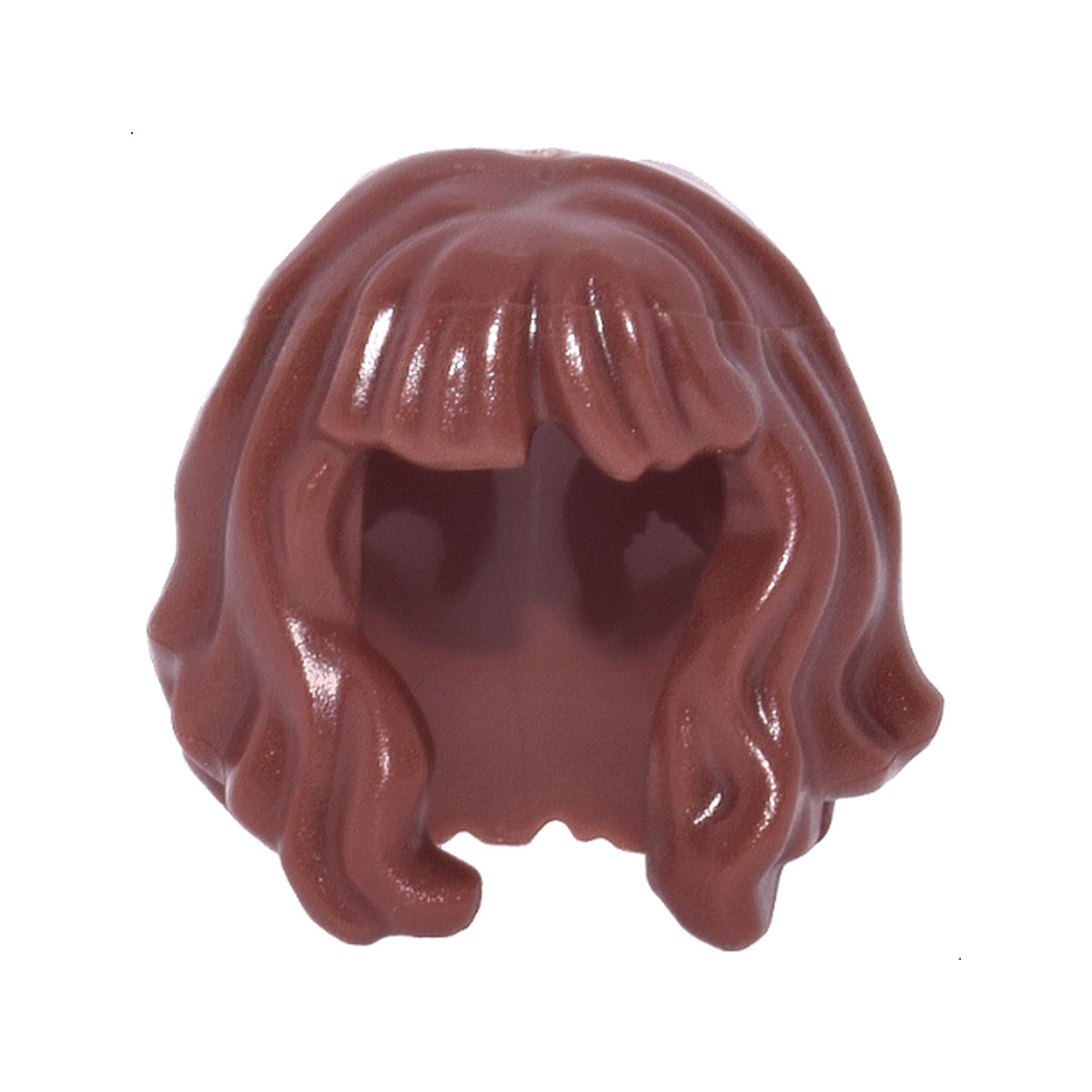 LEGO® Minifigure, Hair Mid-Length and Wavy with Bangs 37697 braun