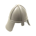LEGO® Minifigure, Headgear Helmet Castle Nasal Helmet with Angled Neck Protector 3844 hellgrau (alt)
