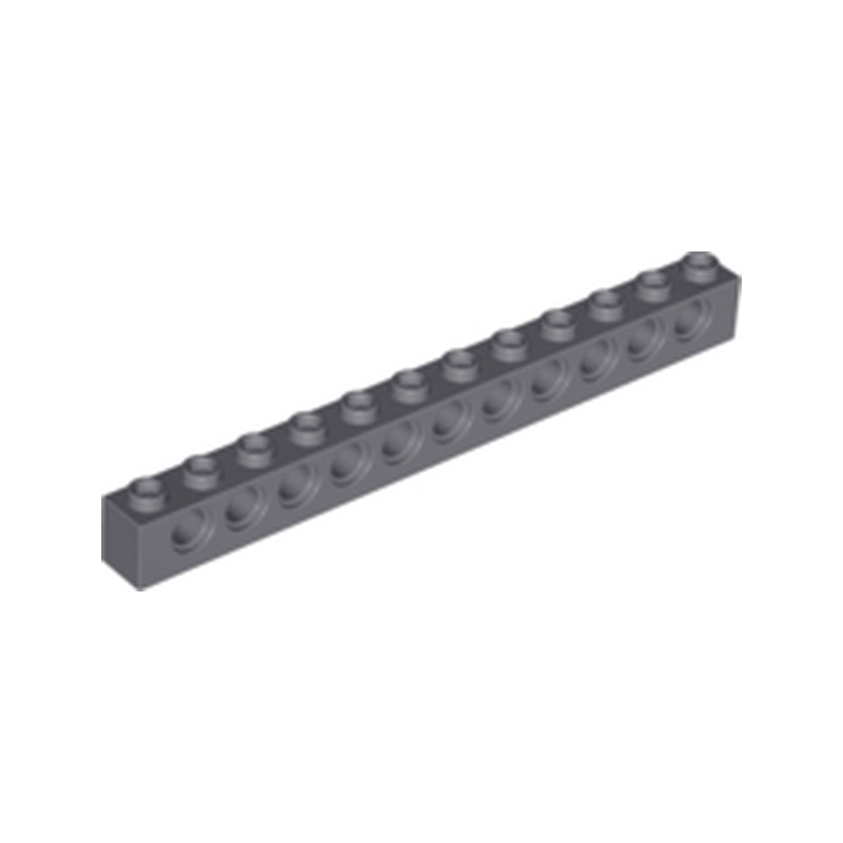 LEGO® Technic, Brick 1 x 12 with Holes 3895 dunkelgrau