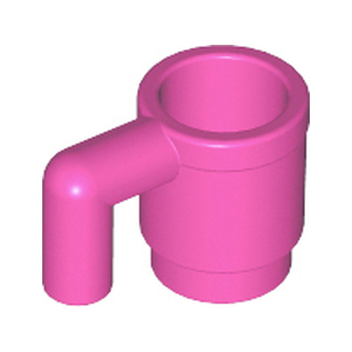 LEGO® Minifigure, Utensil Cup 3899 dunkelrosa