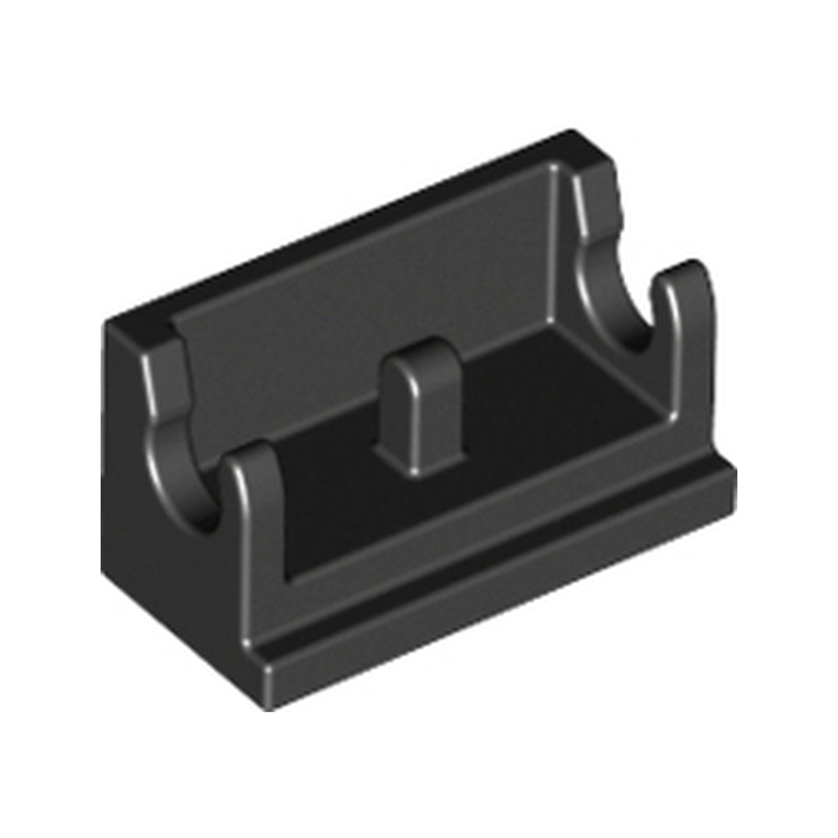 LEGO® Hinge Brick 1 x 2 Base 3937 schwarz