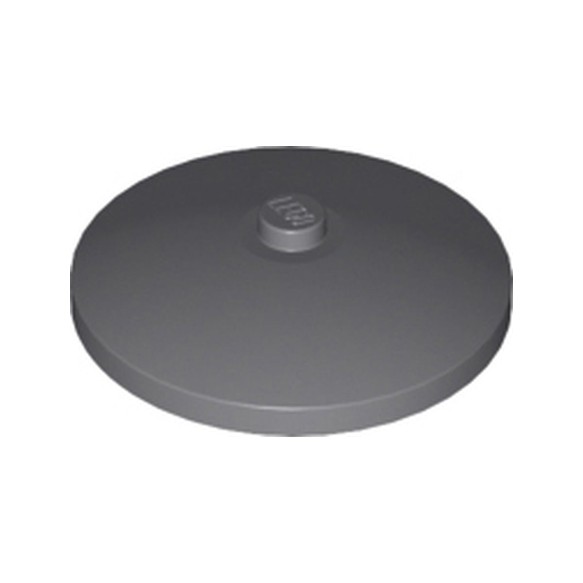LEGO® Dish 4 x 4 Inverted (Radar) with Solid Stud 3960 dunkelgrau