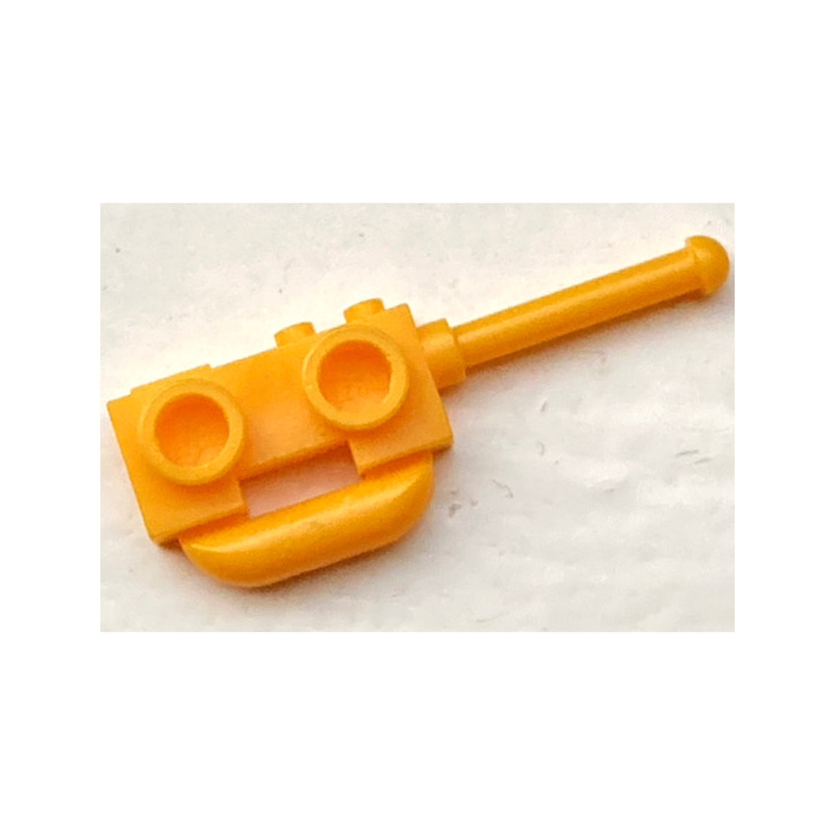 LEGO® Minifigure, Utensil Radio (Walkie-Talkie) with Extended Handle 3962b hellorange