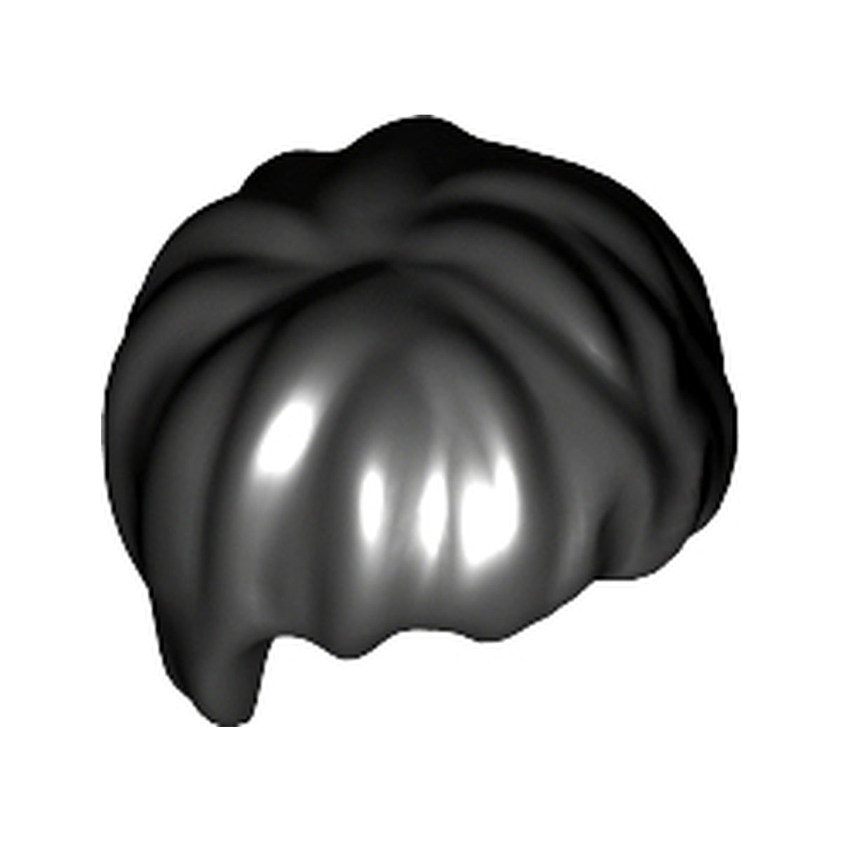 LEGO® Minifigure, Hair Short Tousled 40233 schwarz