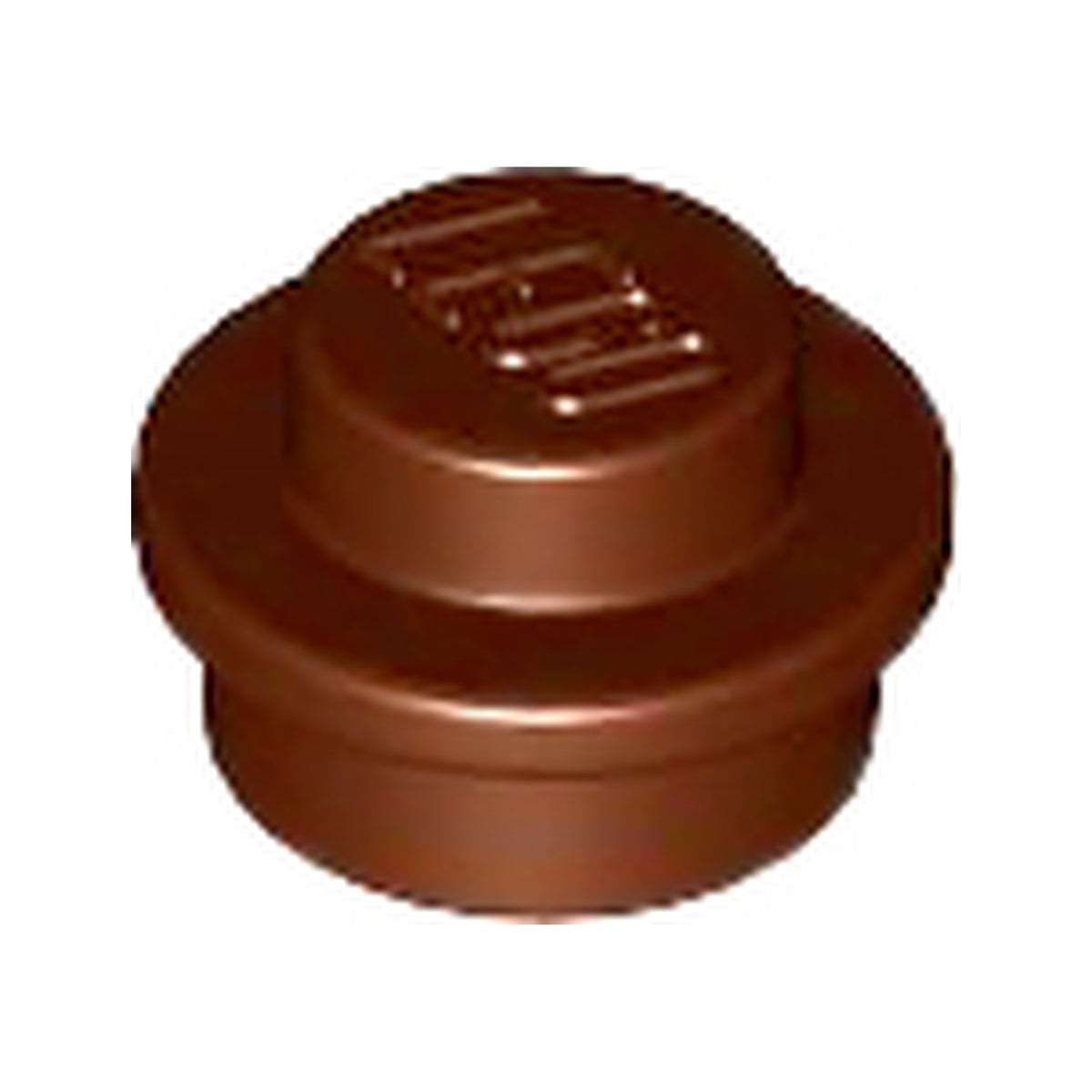 LEGO® Plate, Round 1 x 1 4073 braun