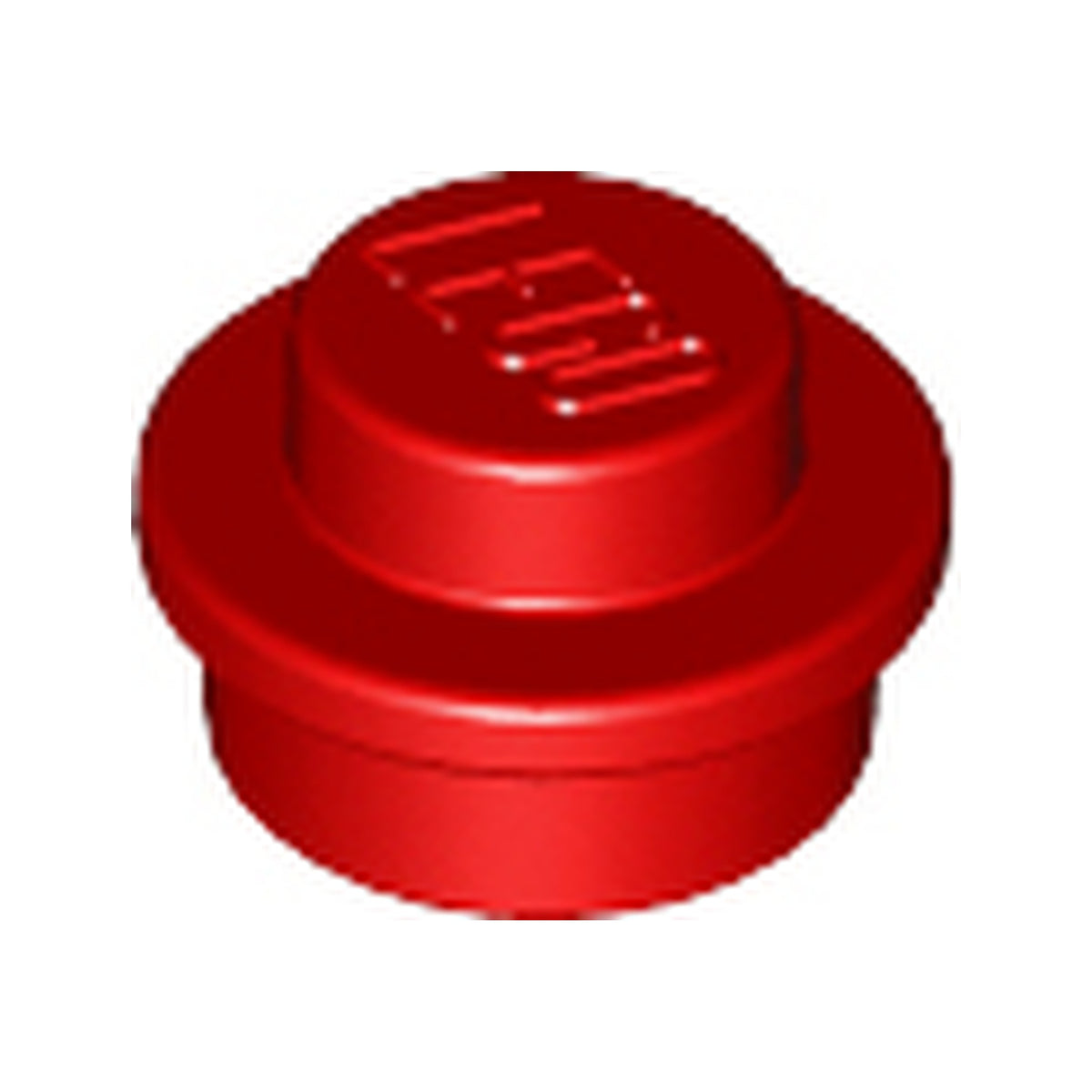 LEGO® Plate, Round 1 x 1 4073 rot