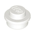 LEGO® Plate, Round 1 x 1 4073 weiss