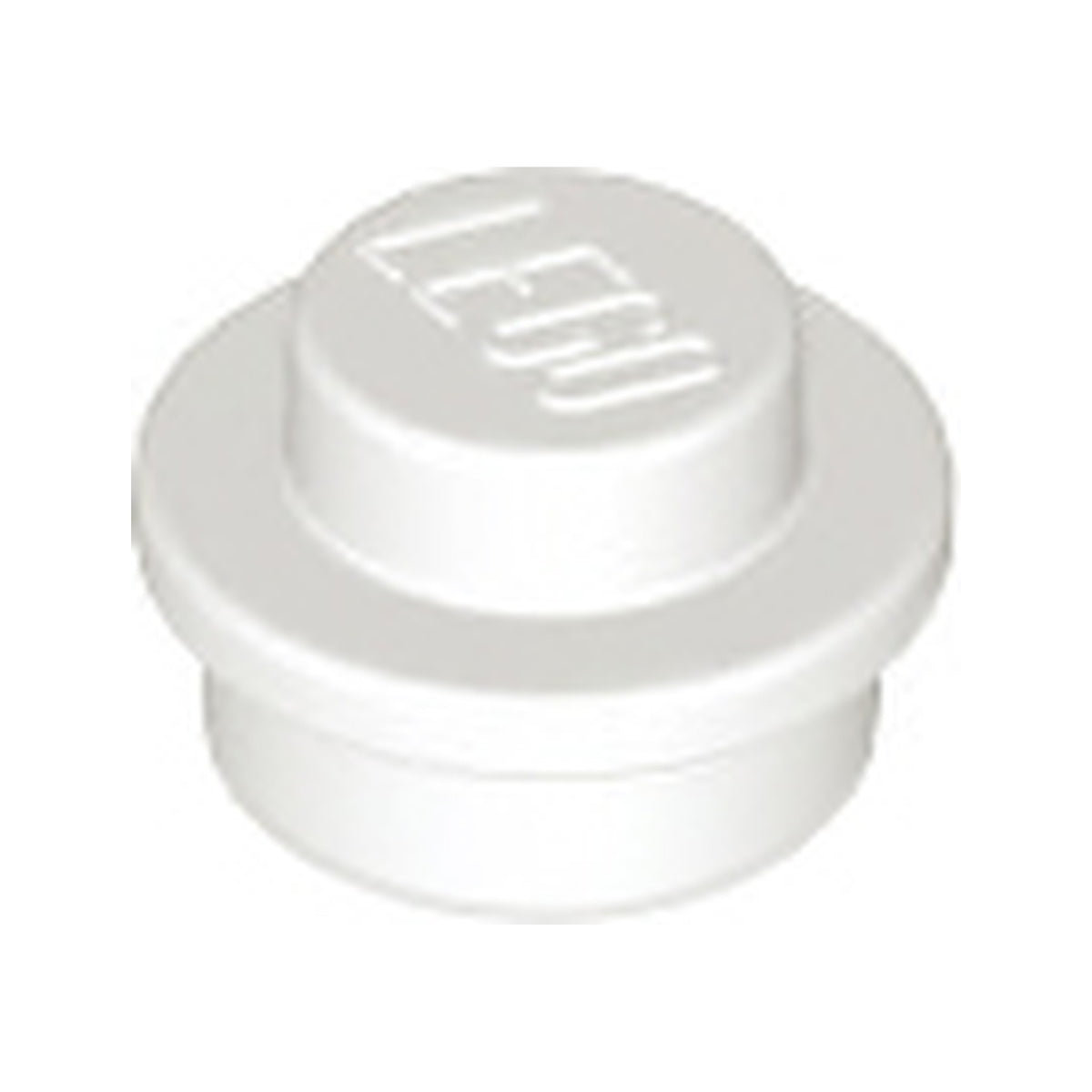 LEGO® Plate, Round 1 x 1 4073 weiss