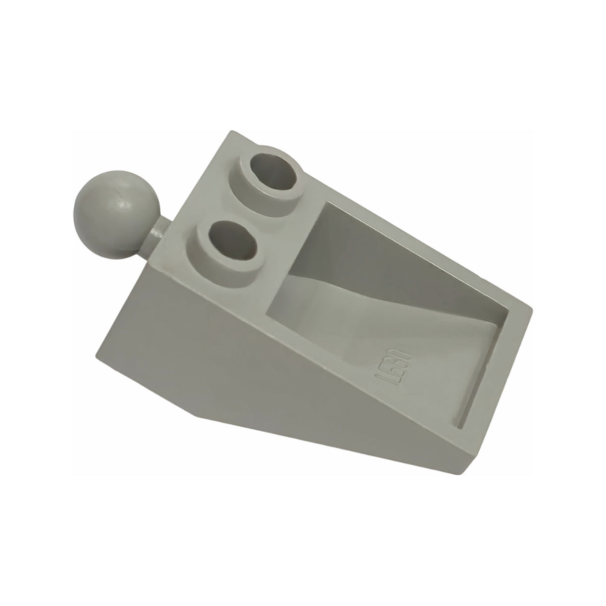 LEGO® Slope, Inverted 33 3 x 2 Hollow with Tow Ball (Arm Piece) 4089 hellgrau (alt)