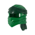 LEGO® Minifigure, Headgear Ninjago Wrap Type 4 with Molded Dark Green Headband  Pattern 40925pb01 grün