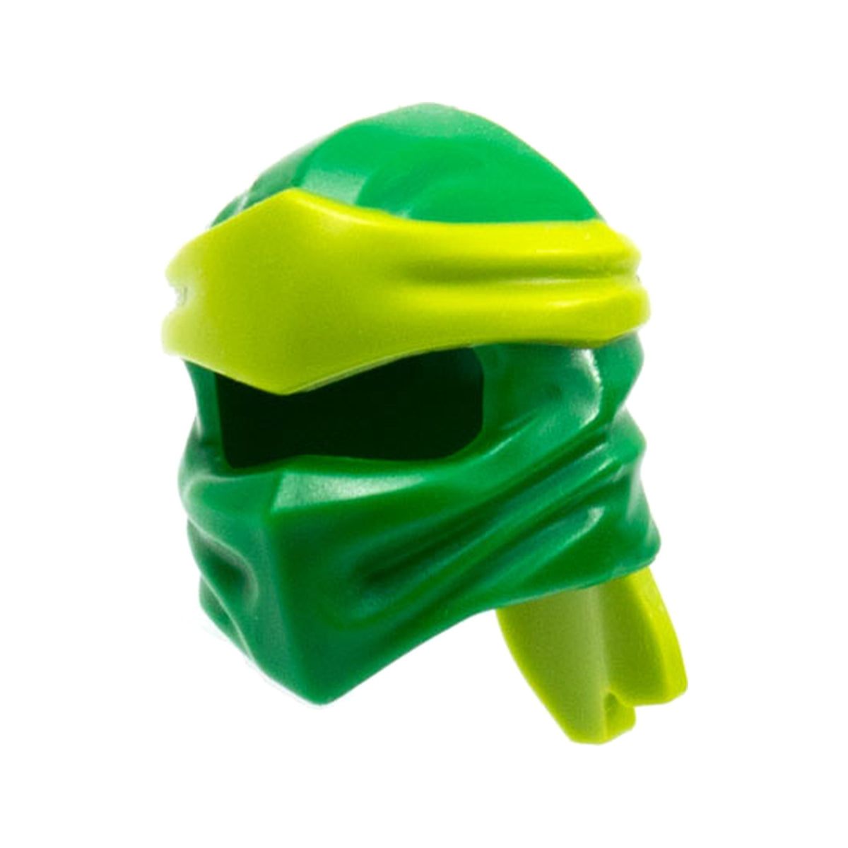 LEGO® Minifigure, Headgear Ninjago Wrap Type 4 with Molded Lime Headband  Pattern 40925pb19 grün
