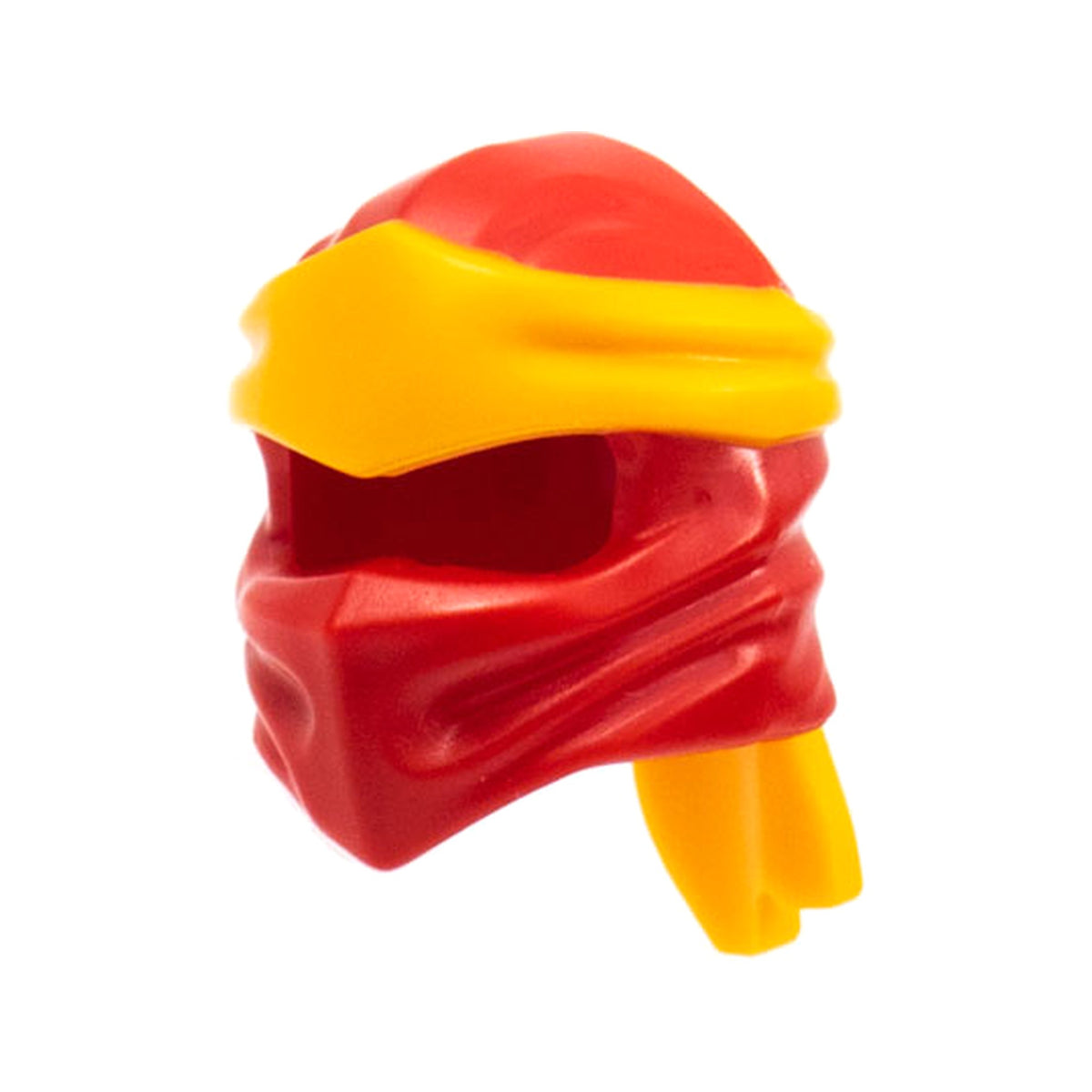 LEGO® Minifigure, Headgear Ninjago Wrap Type 4 with Molded Bright Light Orange Headband  Pattern 40925pb21 rot