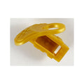 LEGO® Minifigure Armor Shoulder Pad with Debossed Shuriken Throwing Star and Scabbard for 1 Katana 41162 perlgold