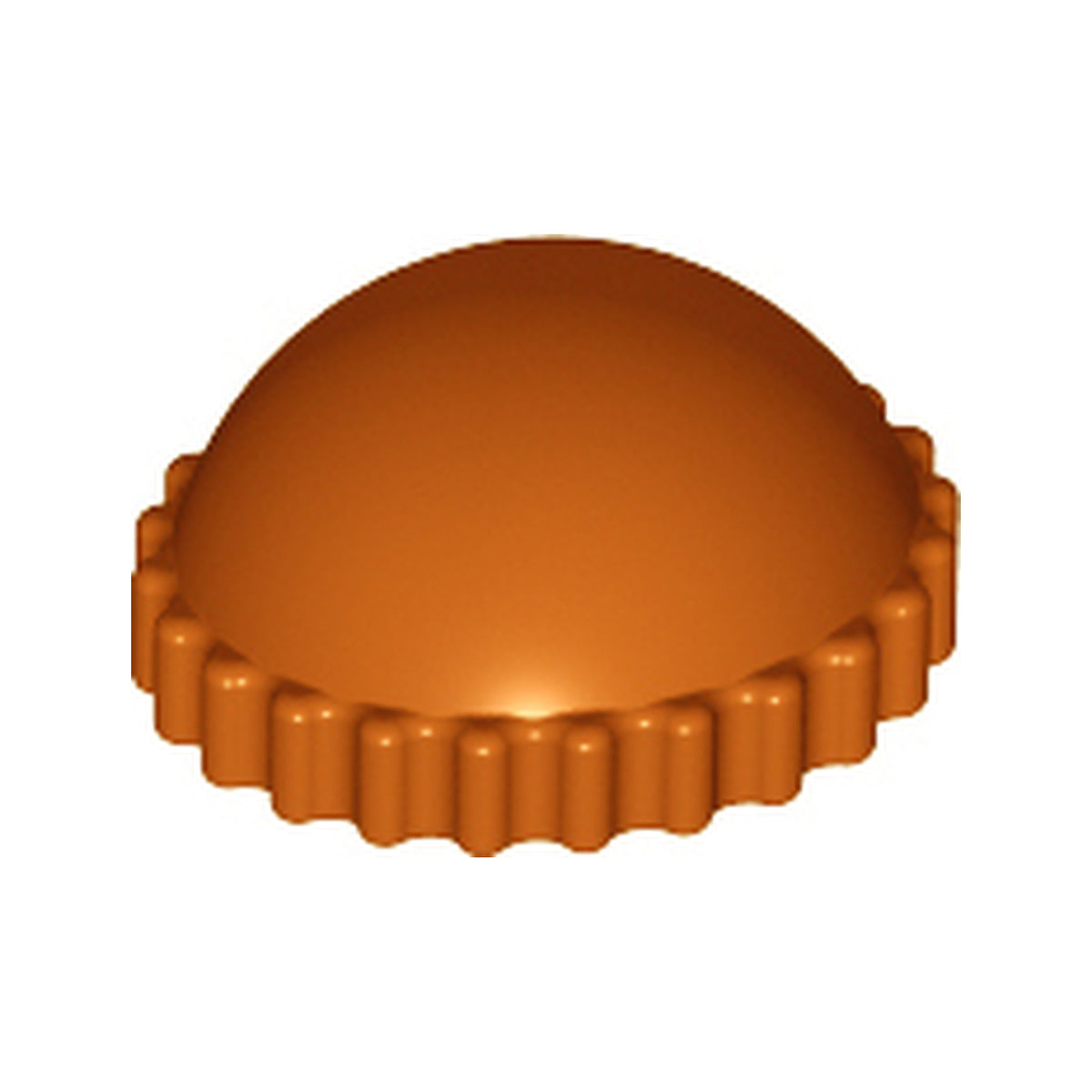 LEGO® Minifigure, Headgear Cap, Knit 41334 dunkelorange