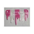 LEGO® Plastic Part for Set 41375 - Sail, Ragged with 3 Dark Pink and 2 White Stripes Pattern 41375pls01b ohne Farbe