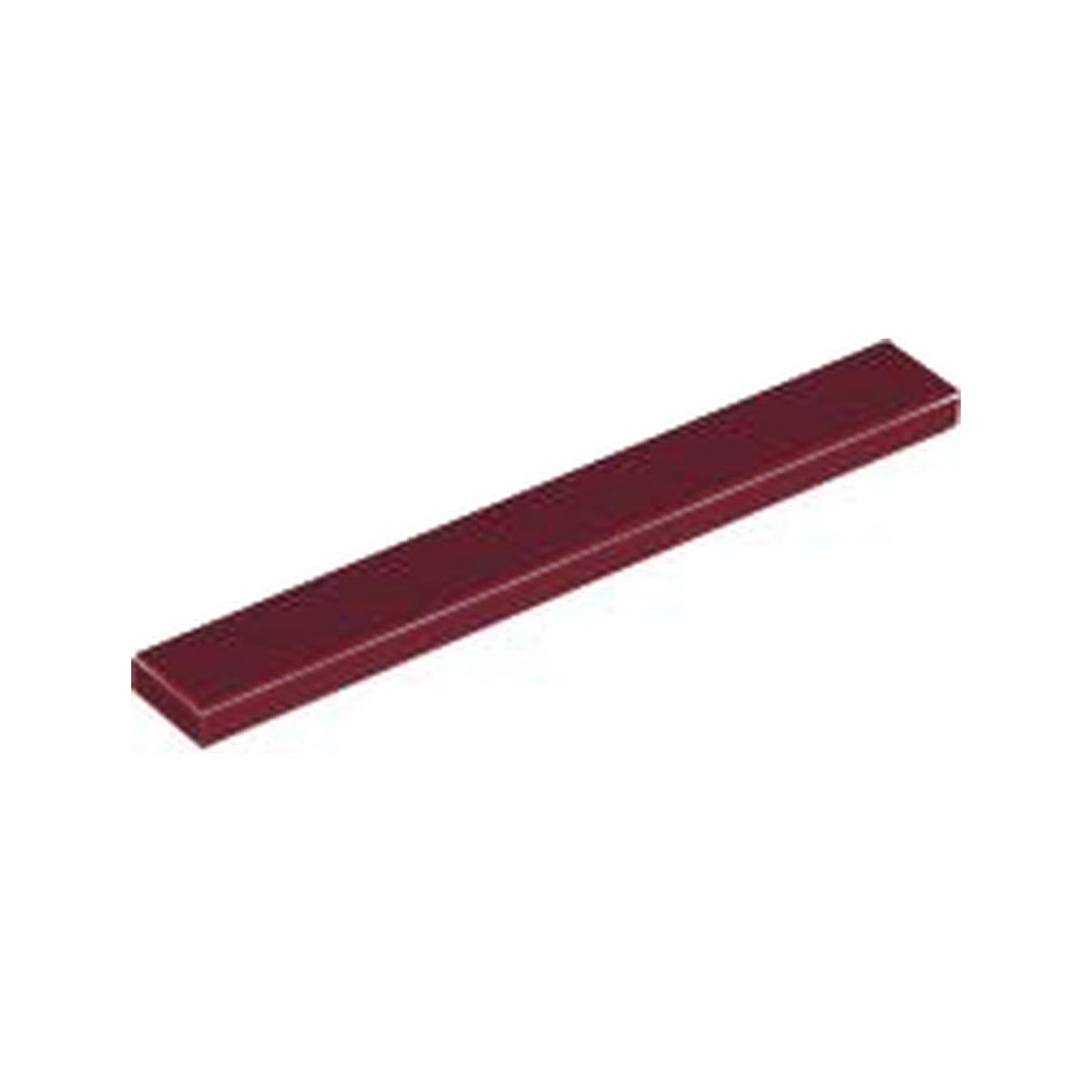 LEGO® Tile 1 x 8 4162 dunkelrot