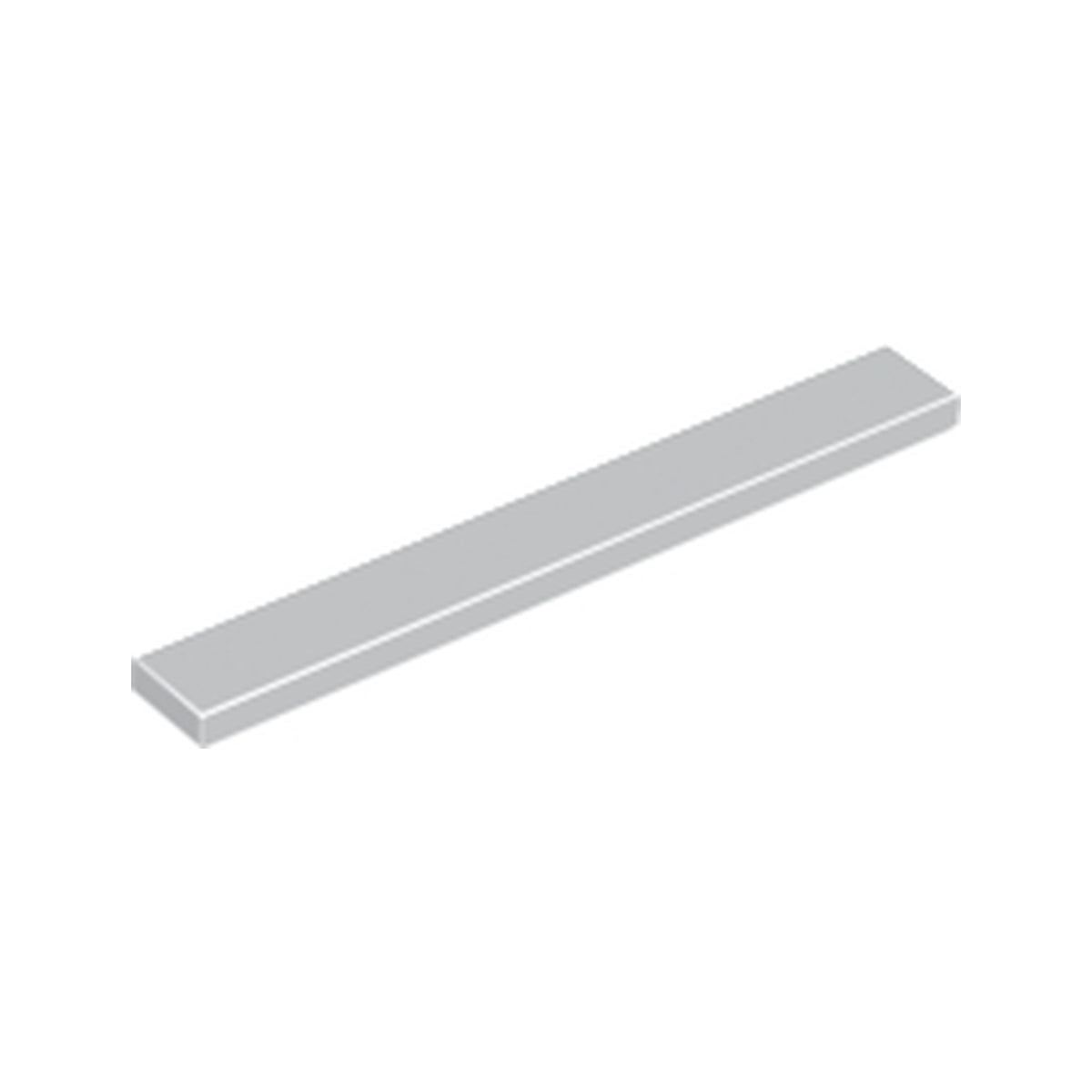 LEGO® Tile 1 x 8 4162 hellgrau