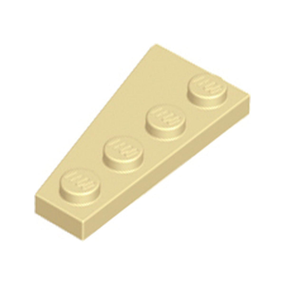 LEGO® Wedge, Plate 4 x 2 Right 41769 beige