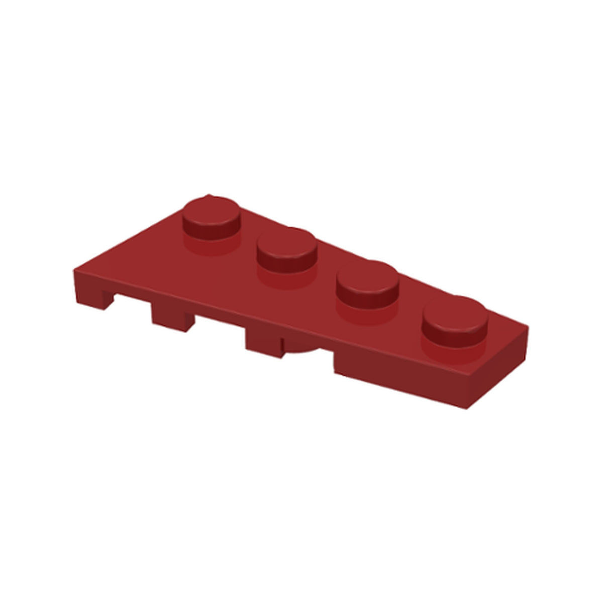 LEGO® Wedge, Plate 4 x 2 Right 41769 dunkelrot