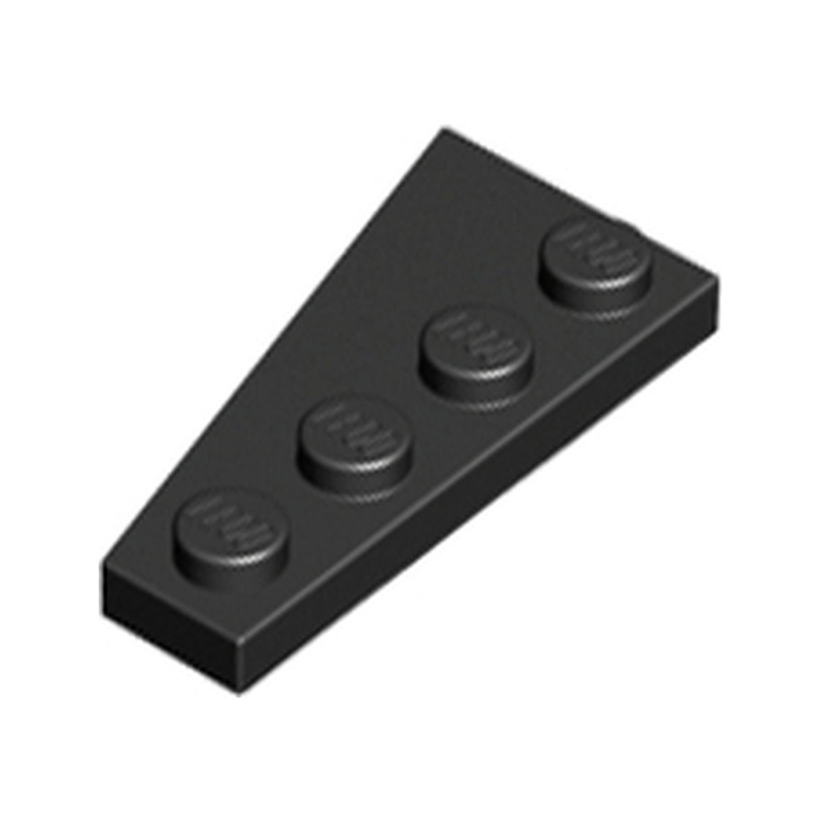 LEGO® Wedge, Plate 4 x 2 Right 41769 schwarz