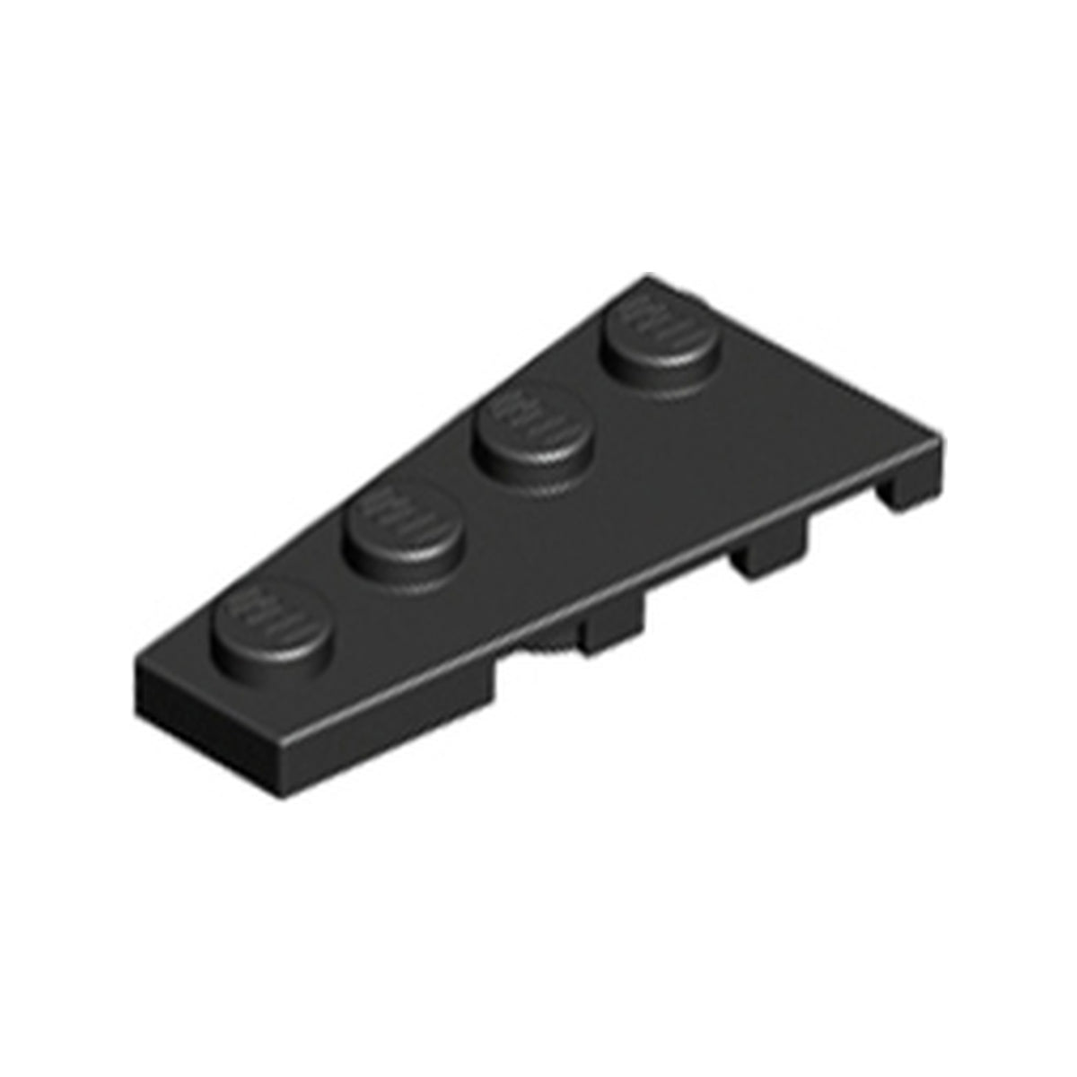 LEGO® Wedge, Plate 4 x 2 Left 41770 schwarz