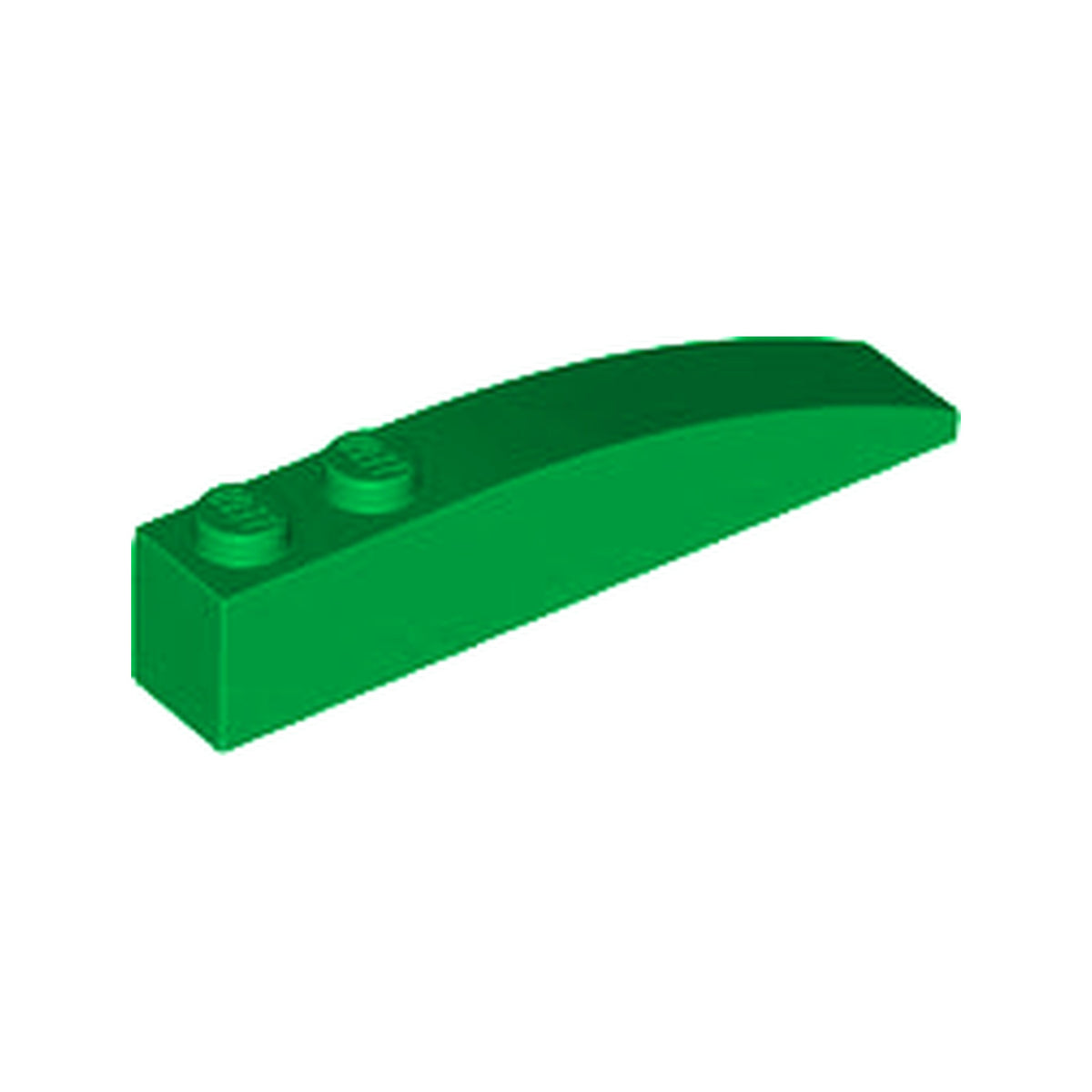 LEGO® Slope, Curved 6 x 1 with 2 Studs 42022 grün