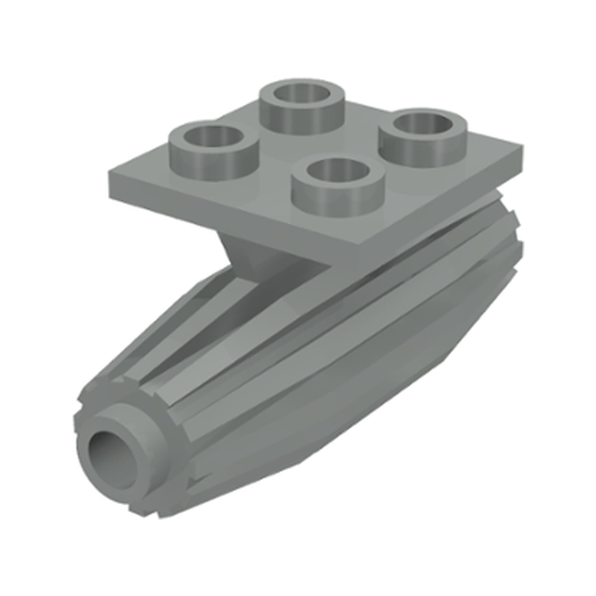 LEGO® Engine, Strakes, 2 x 2 Thin Top Plate 4229 hellgrau (alt)