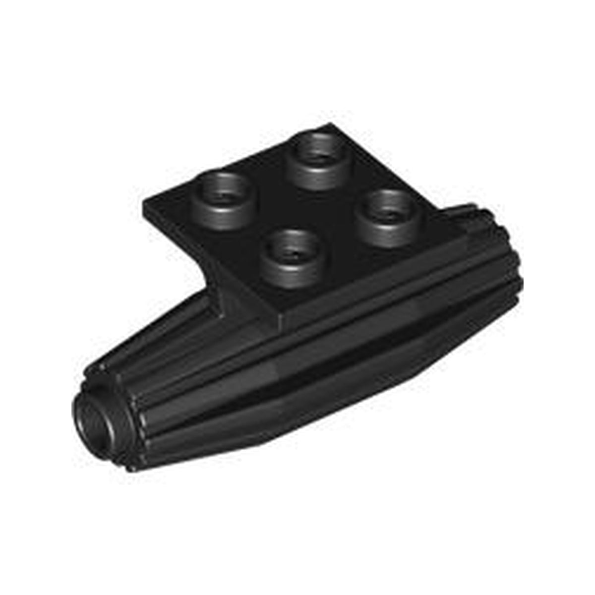 LEGO® Engine, Strakes, 2 x 2 Thin Top Plate 4229 schwarz