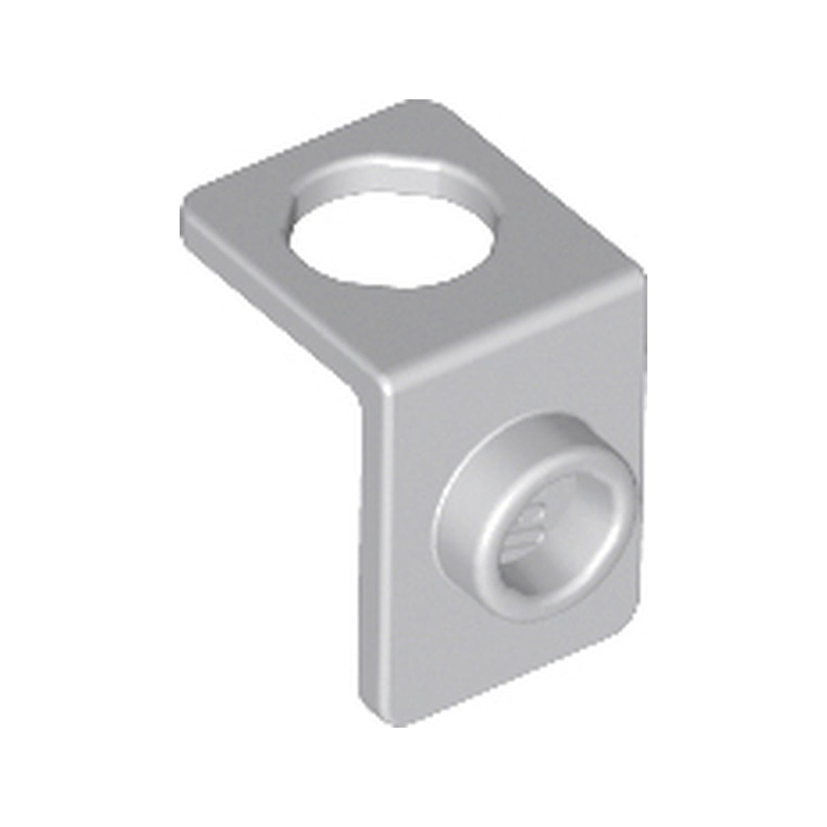 LEGO® Minifigure Neck Bracket with Back Stud - Thin Back Wall 42446 hellgrau