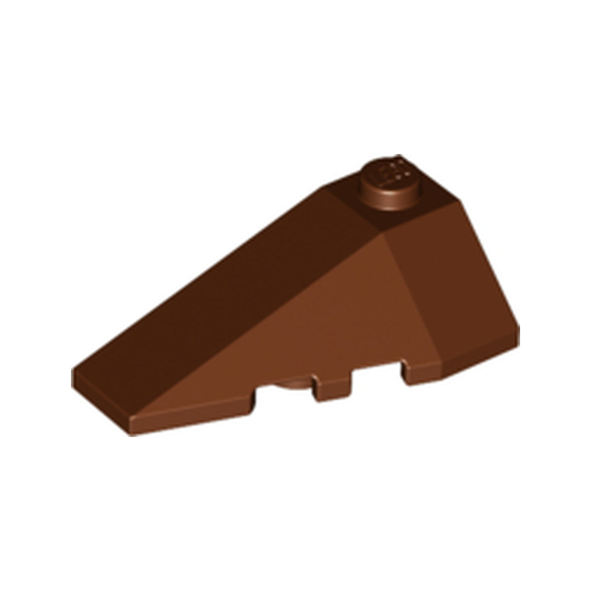 LEGO® Wedge 4 x 2 Triple Left 43710 braun