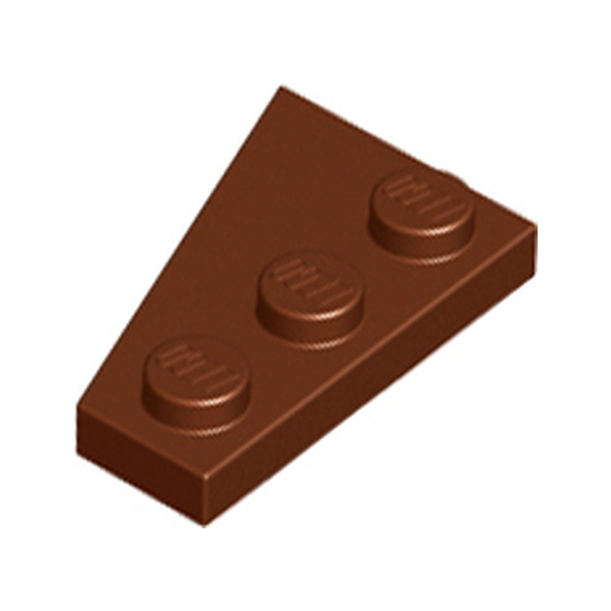 LEGO® Wedge, Plate 3 x 2 Right 43722 braun